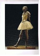 Edgar Degas Little Dancer of Fourteen Years, sculpture by Edgar Degas oil on canvas